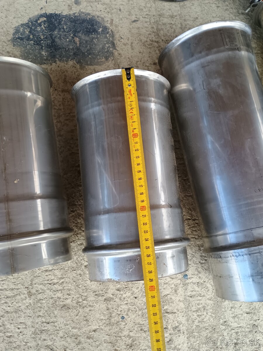 Nerezove rury priemer 150" - 10