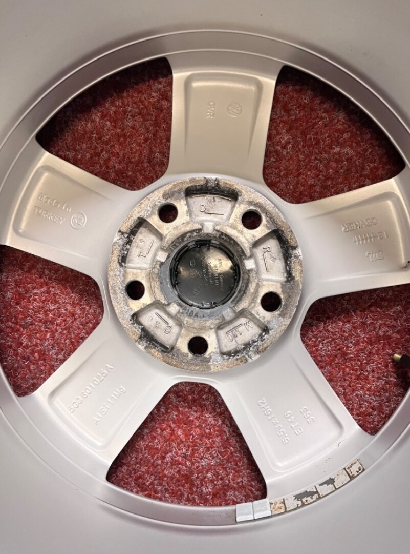 5x112 R16 alu originál VW Golf - ET 46 - 10