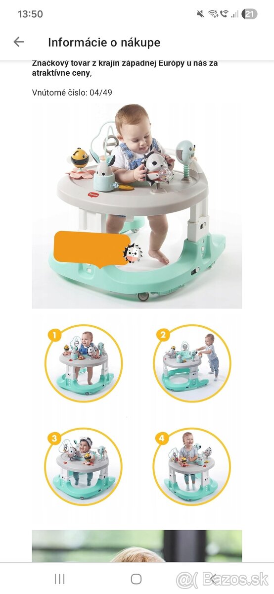 Aktivne centrum 4v1 -hopsadlo , choditko v TOP STAVE - 10