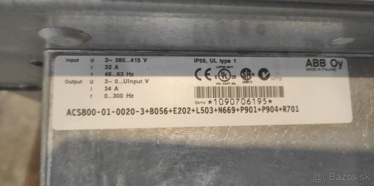 Predam frekvencne menice IBA VOLAT - 10