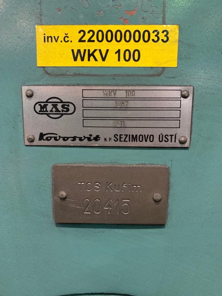 KOVOSVIT MAS WKV 100 - 10