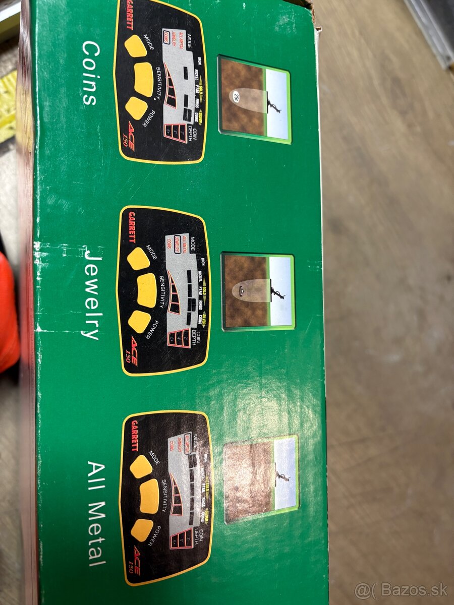 Detektor kovov Garrett Ace 150 - 10