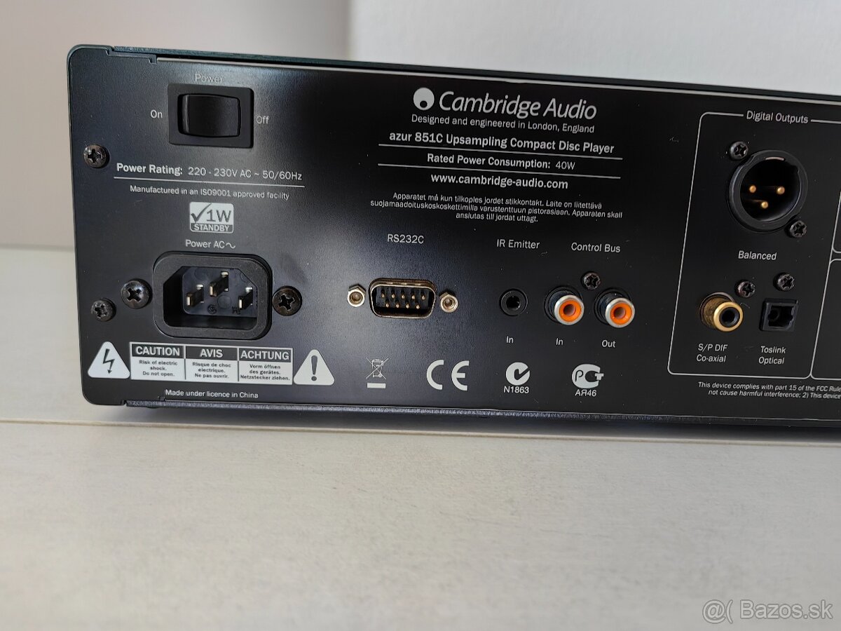 Cambridge Audio Azur 851C PreAmp CD - 10