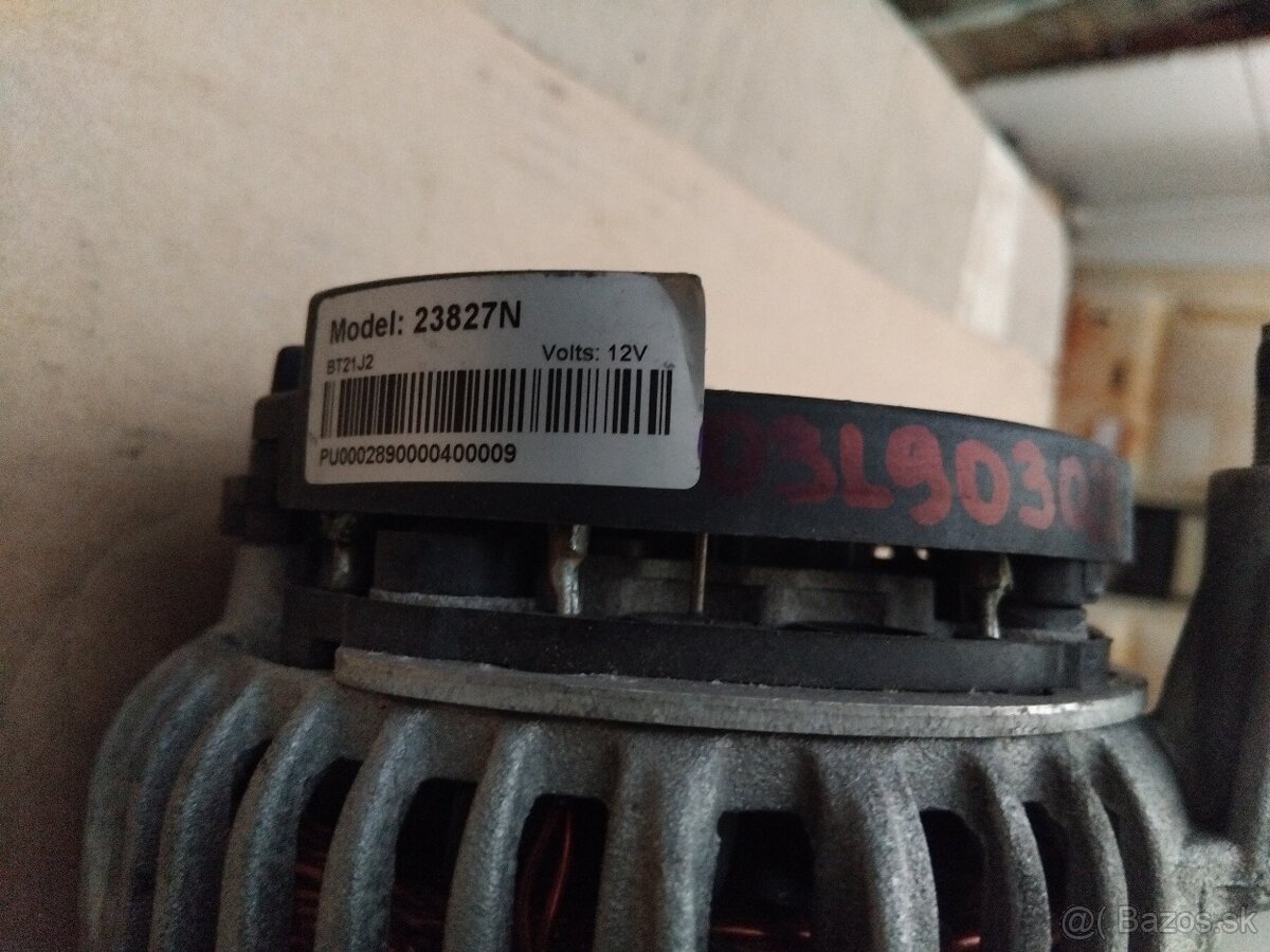 alternátor 1.6TDI, 2.0TDI Superb 3 - 10