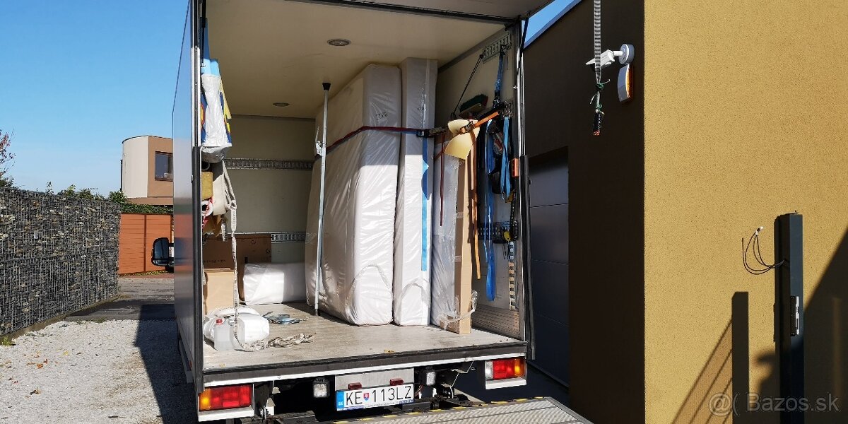 AUTODOPRAVA SŤAHOVANIE KOŠICE FIAT DUCATO - HYDR. PLOŠINA - 10