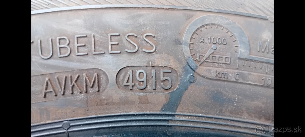 Predám letné pneumatiky 175/70 R14 - 10