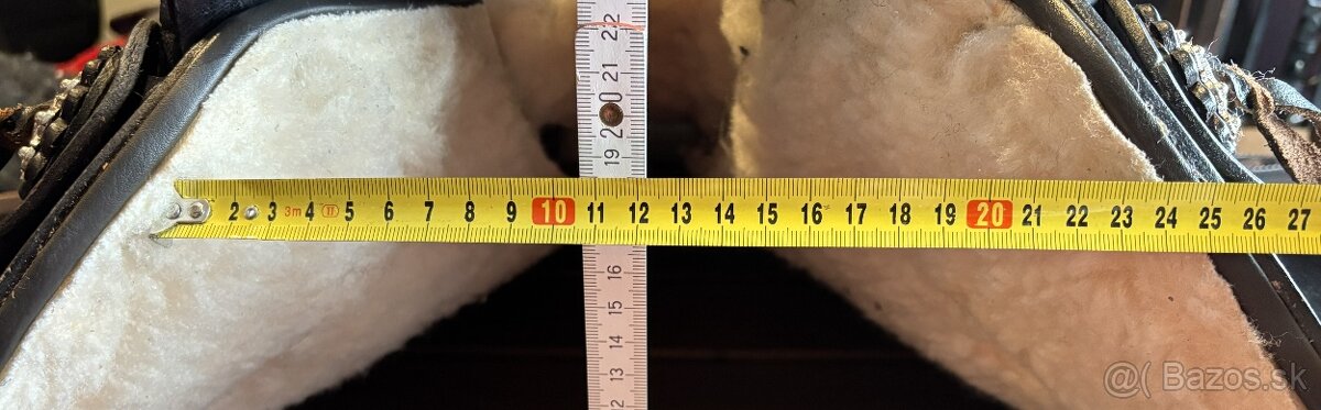 Westernový sedlový komplet 2) černý WADE - 10