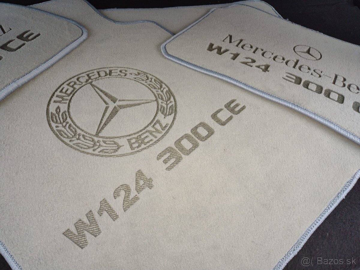 Predám koberce do Mercedes Benz W124, CE - 10
