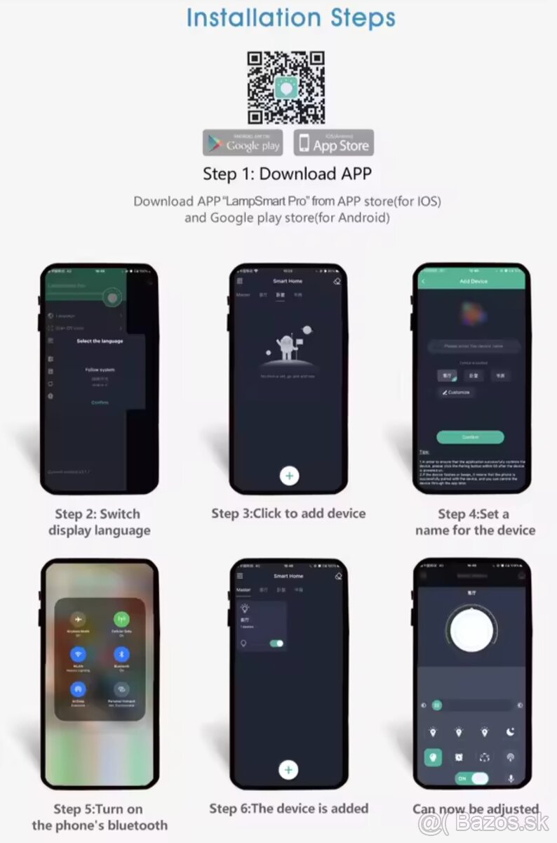 Tenučké Stropné Svietidlo MARPOU 24W/38W - 23cm/40cm - 10