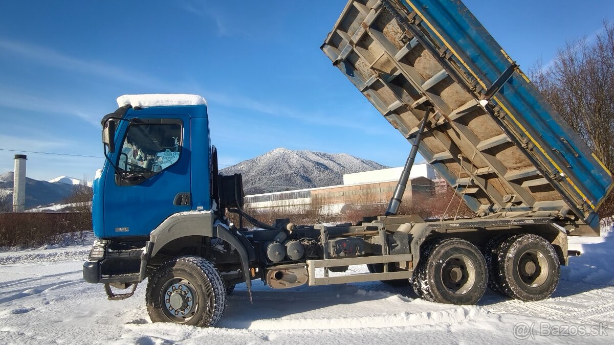 Renault kerax 420 6x6 sklapač - 10