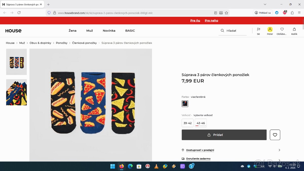 Ponožky Členkové - 10