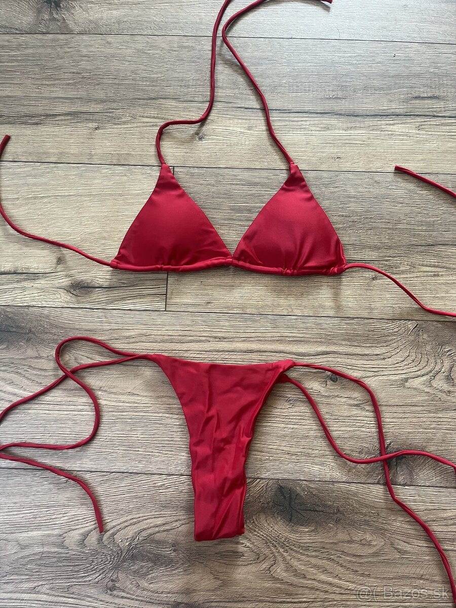 nové dvojdielne plavky, zavazovacie,rôzne velkosti - 10
