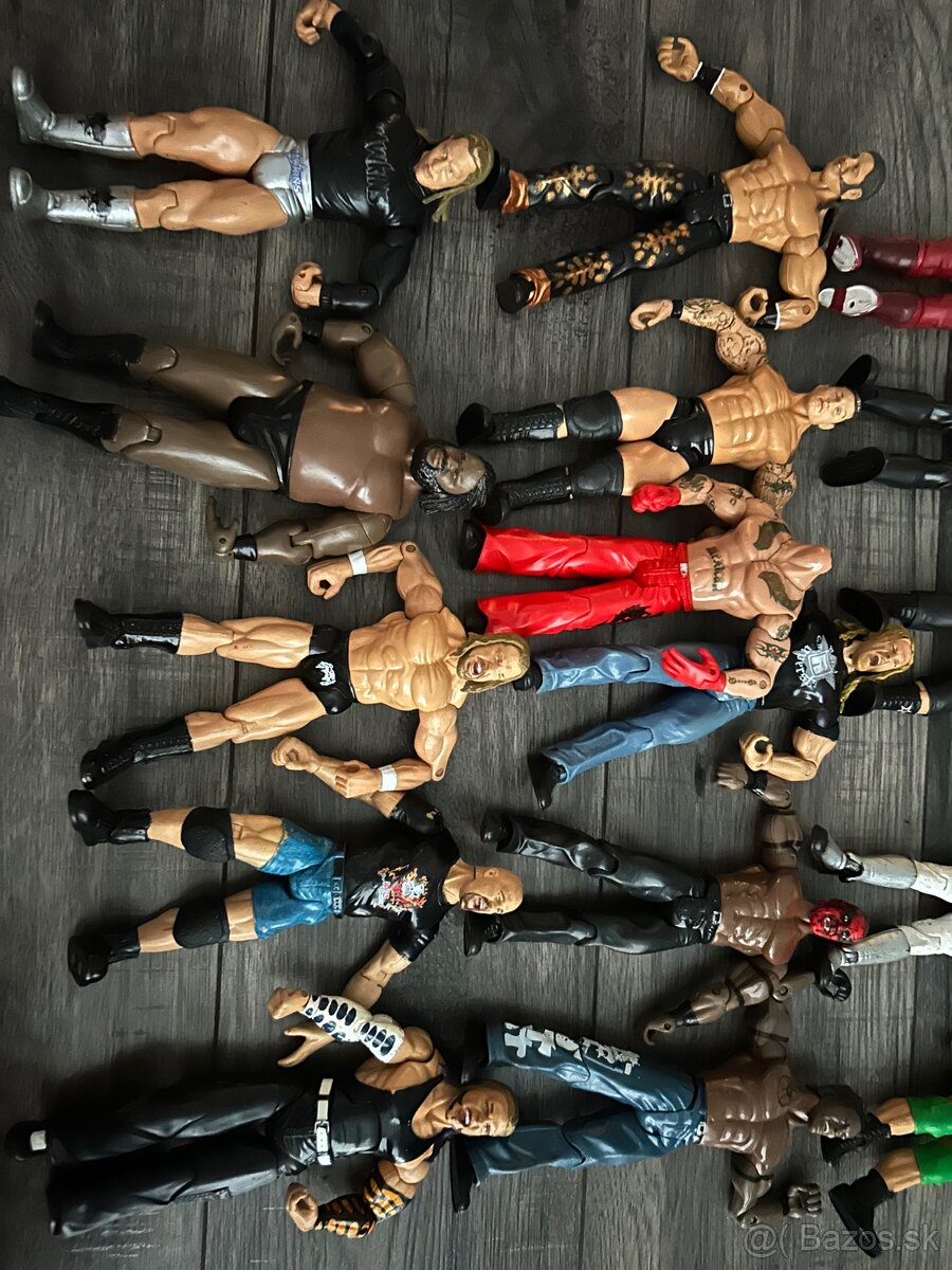 Wwe wrestling figurky mattel/jakks - 10