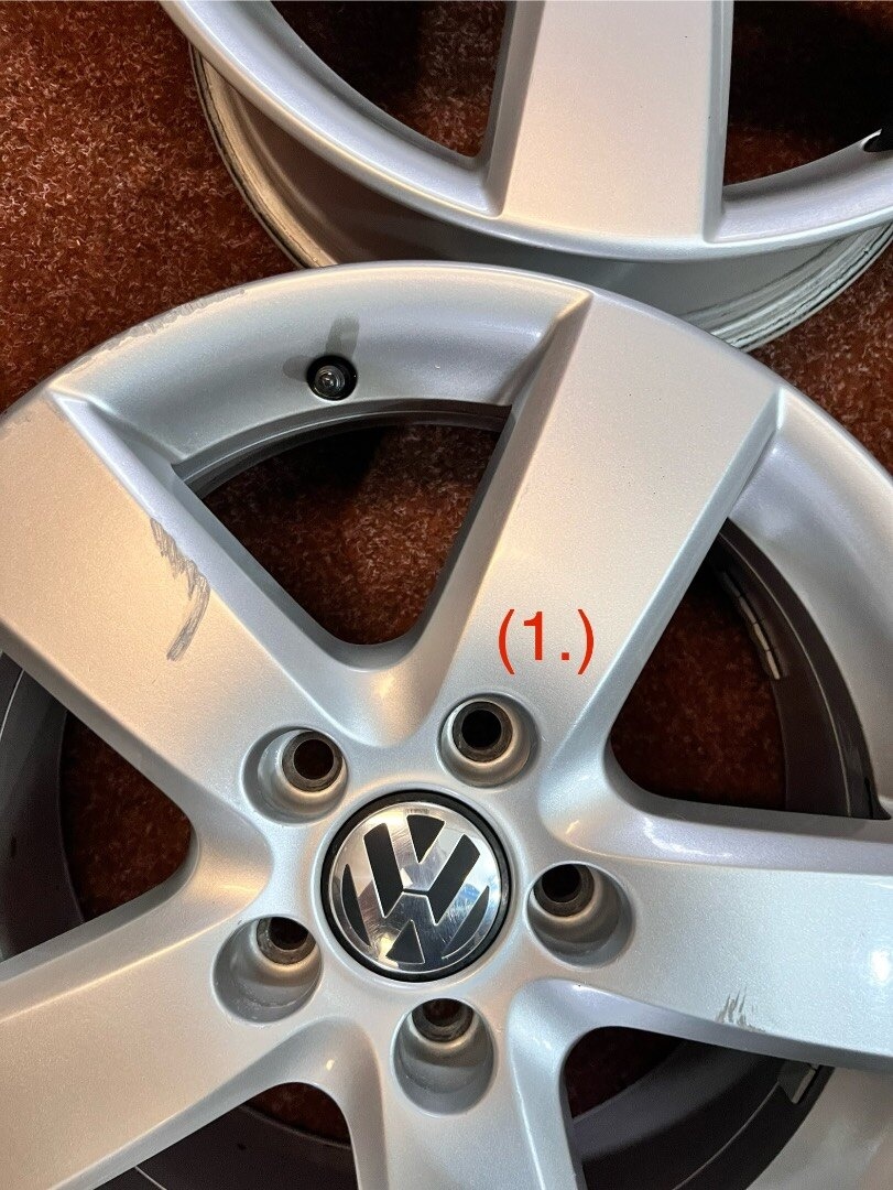 5x112 R16 originál alu VW Golf Caddy - ET 50 - 10