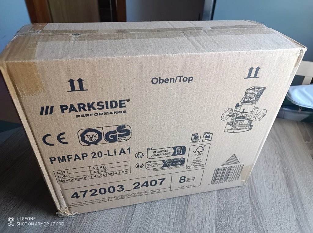 PARKSIDE PERFORMANCE® Aku multi fréza 3 v 1 PMFAP 20-Li A1 - 10