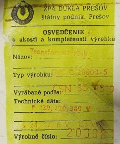 transformátory - 10