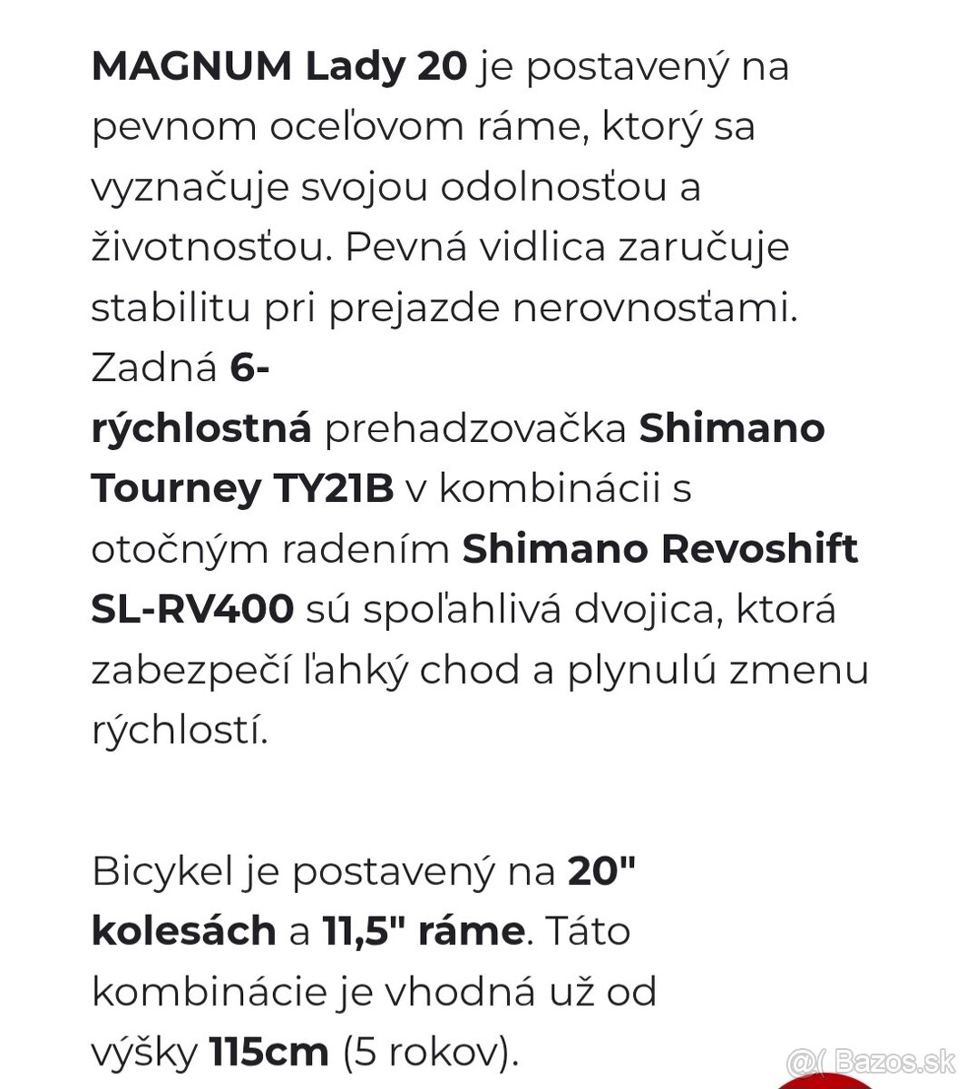 Dievčenský bicykel - 10