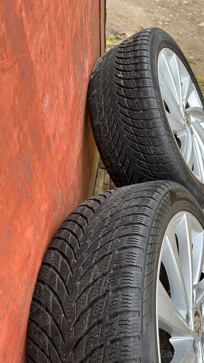Škoda zimná sada 5x112 r18 Octavia superb - 10