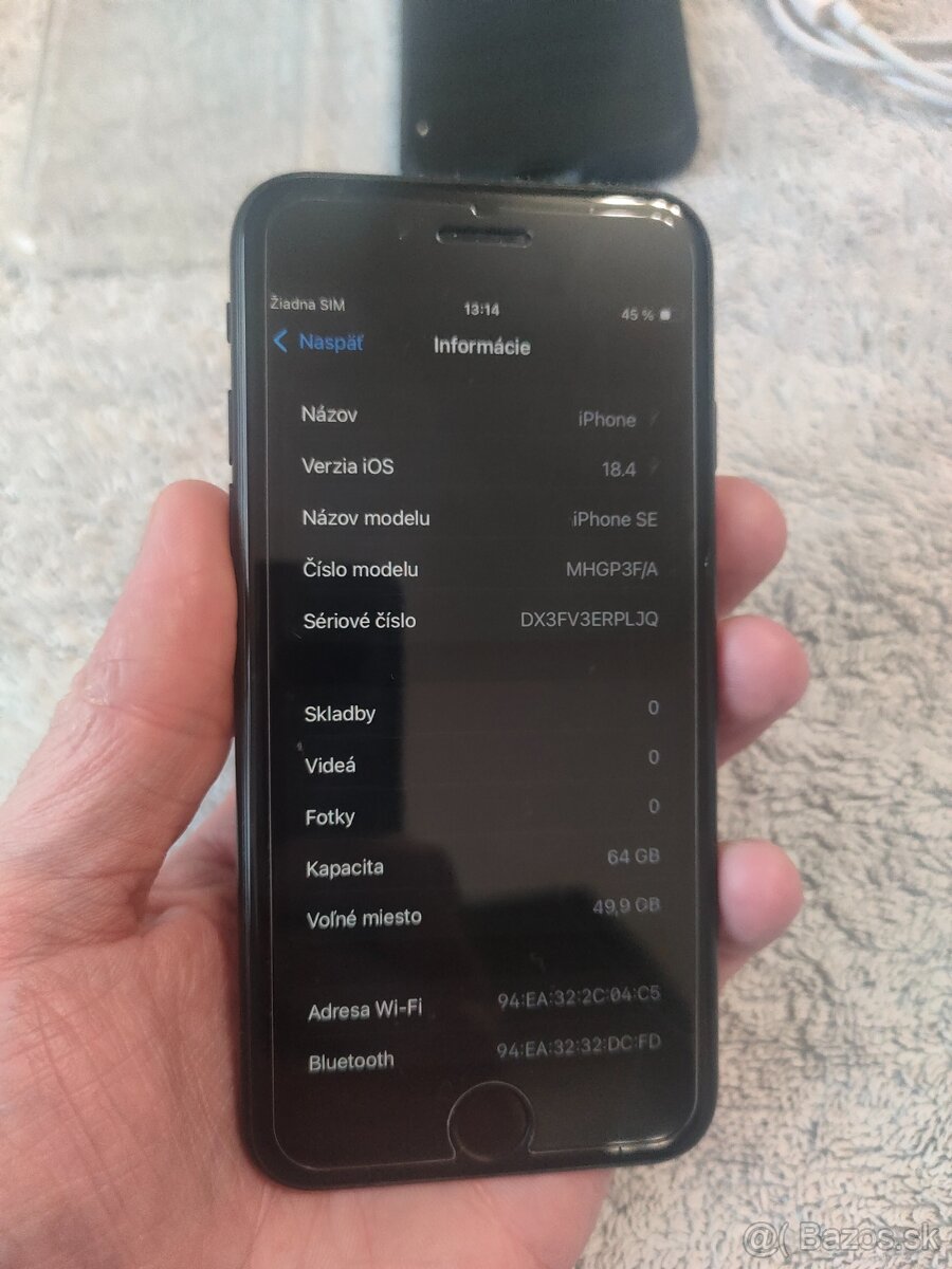 Apple iphone SE 2020 64GB Black - 10