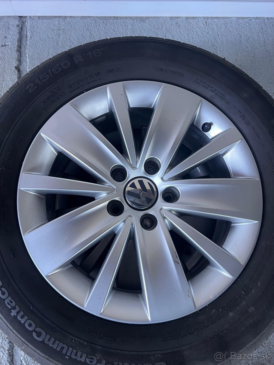 Continental ContiPremiumContact 2 letné, 215/60 R16, 5x112 - 10