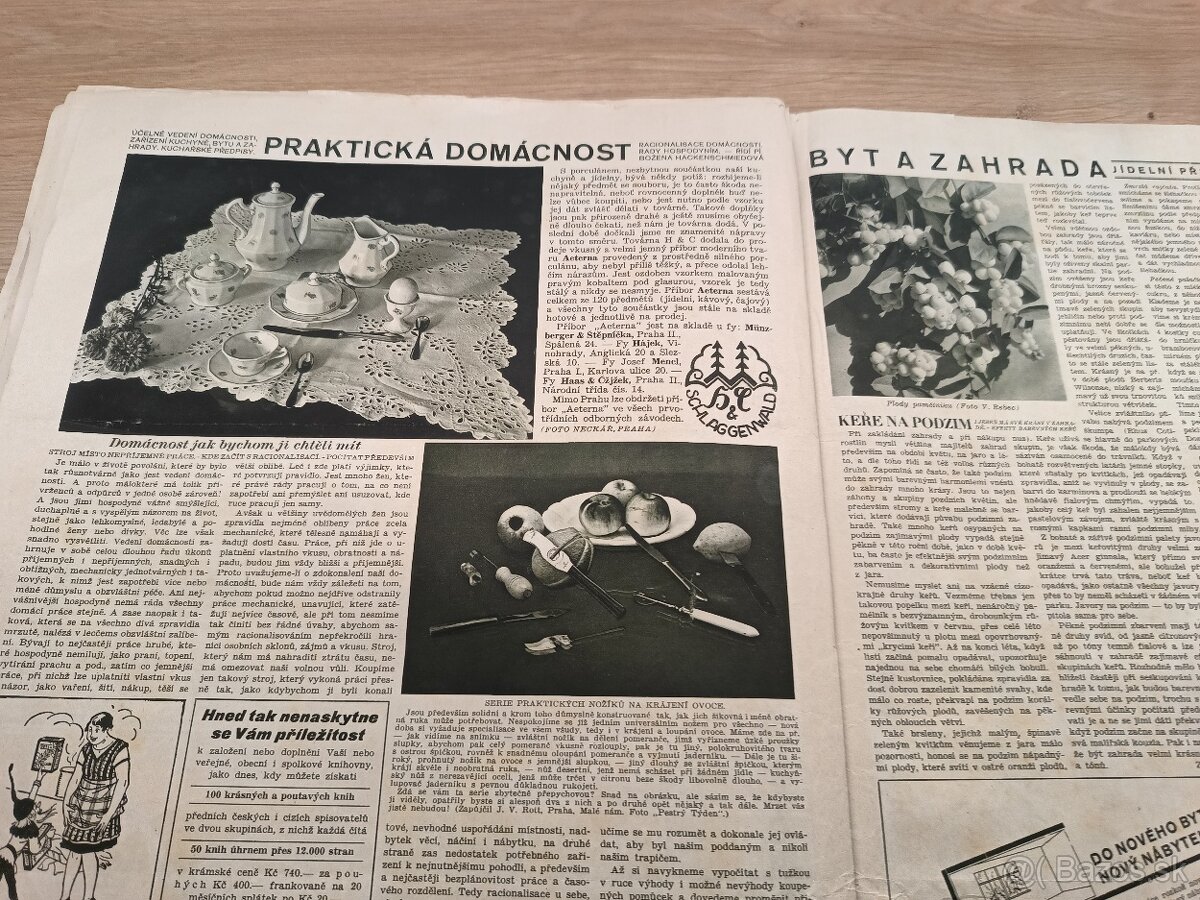 Pestrý týden 18.október 1930 auto PRAGA - 10