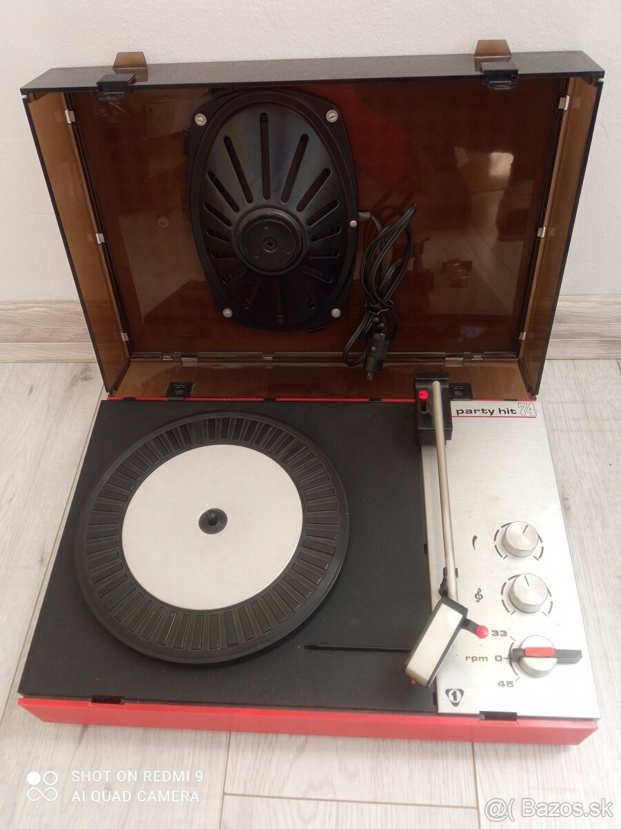 gramofón Unitra Fonica Party Hit 74 - 10