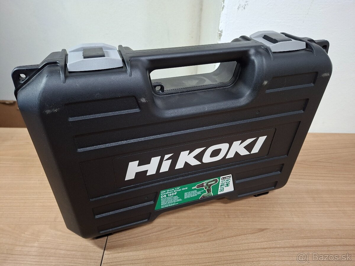 Hikoki DS18DF, akumulatorova vrtacka + bateria + nabijacka + - 10