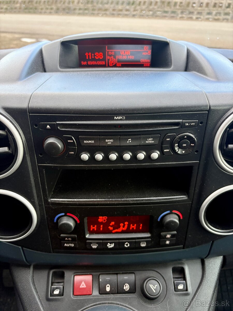 Predám Peugeot Partner tepee 1.6HDI 55KW - 10