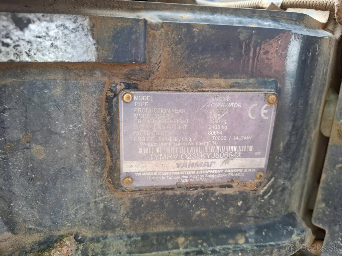 Minibager YANMAR VIO 23-6 - 10