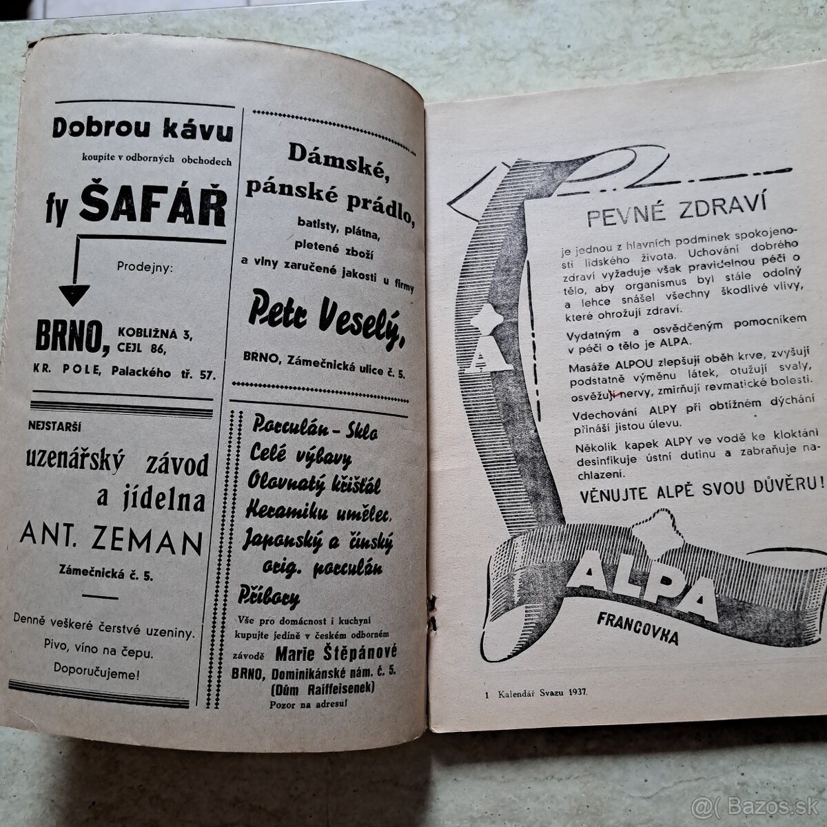 Kalendáŕ Svazu katolíckych žen a dívek 1937 - 10