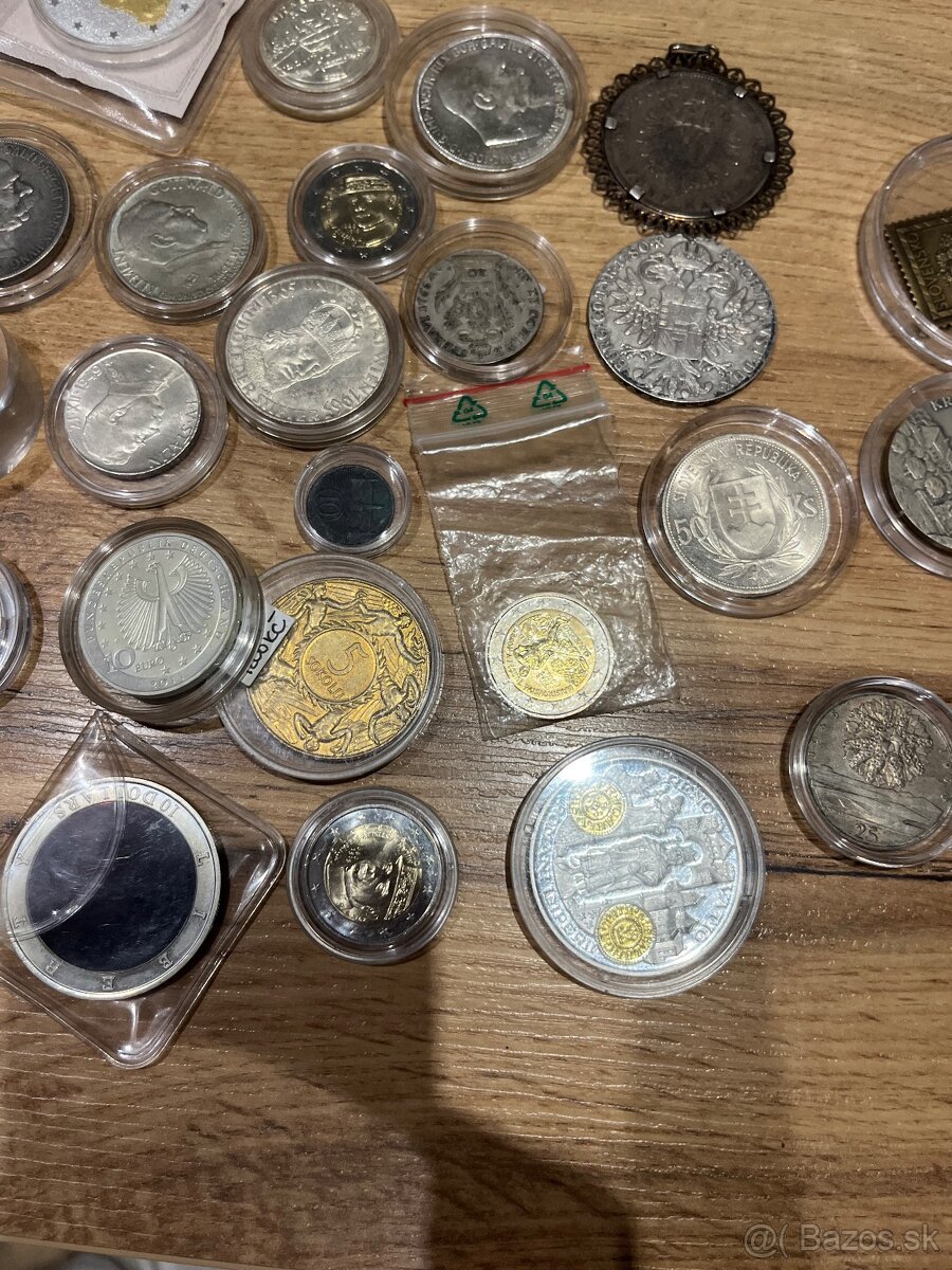Strieborné mince - 10