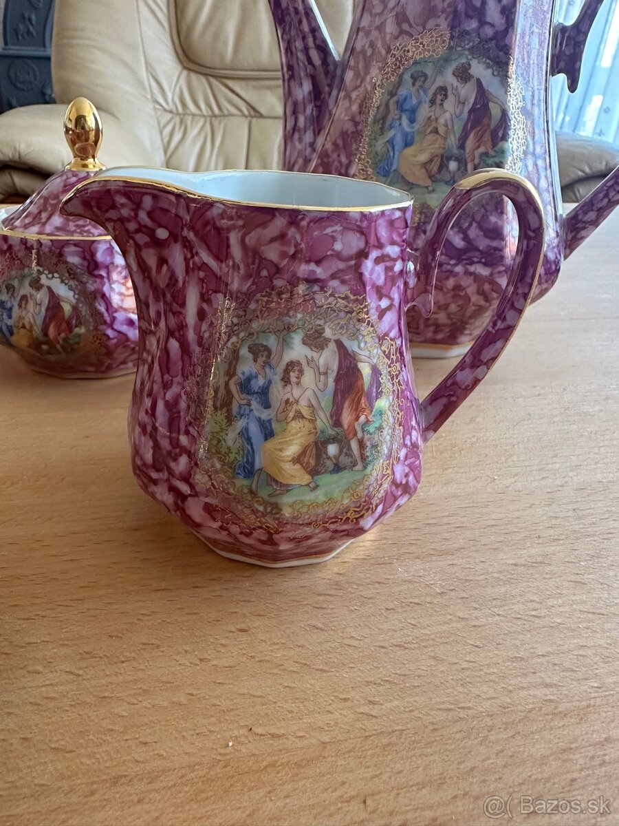 Porcelánový kávový servis EVRO – Made in Czechoslovakia - 10