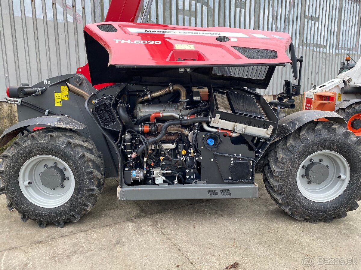 Teleskopicke nakladače Bobcat Massey Ferguson - 10