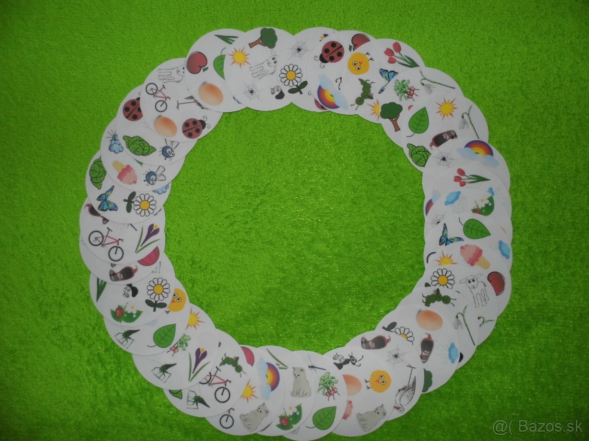 HANDMADE Dobble, sady s rôznou tematikou (NOVÉ) - 10