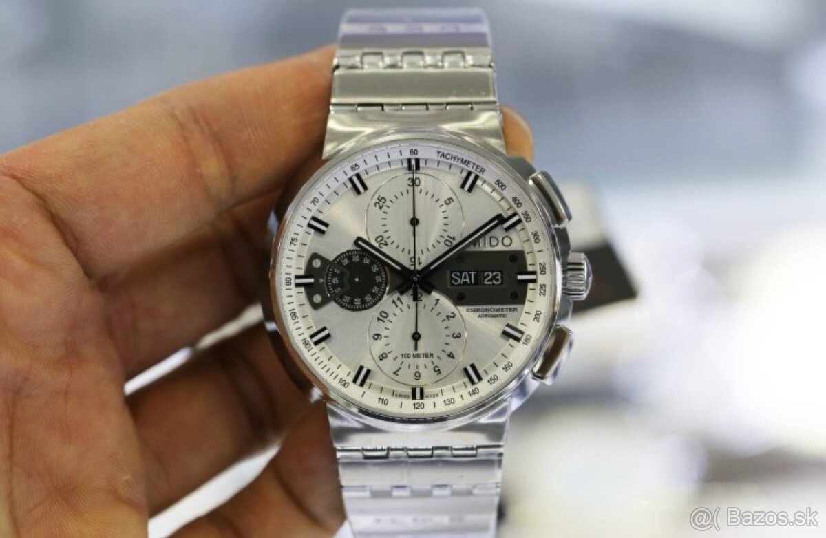 Mido, model ALL DIAL Chronograph, originál hodinky - 10