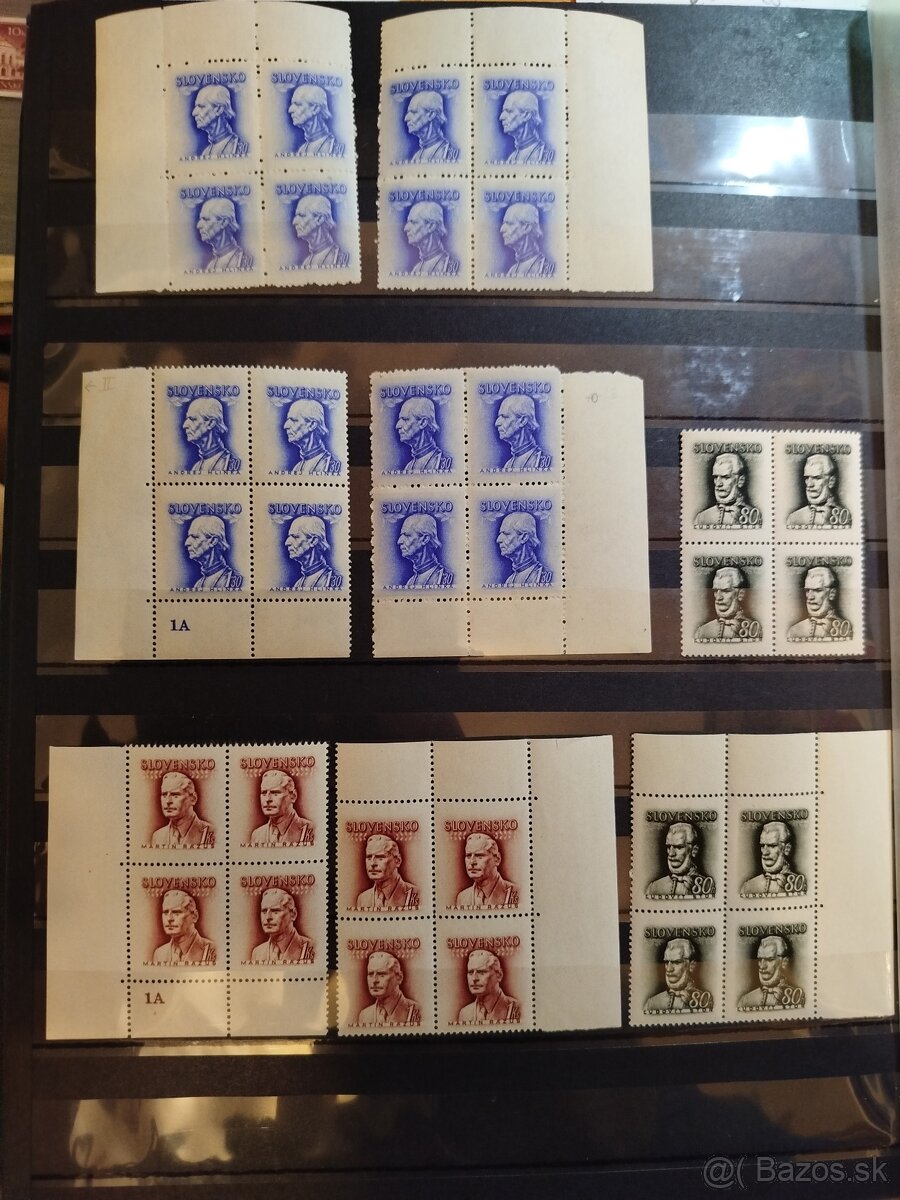 Slovenský štát - partia známok - 10