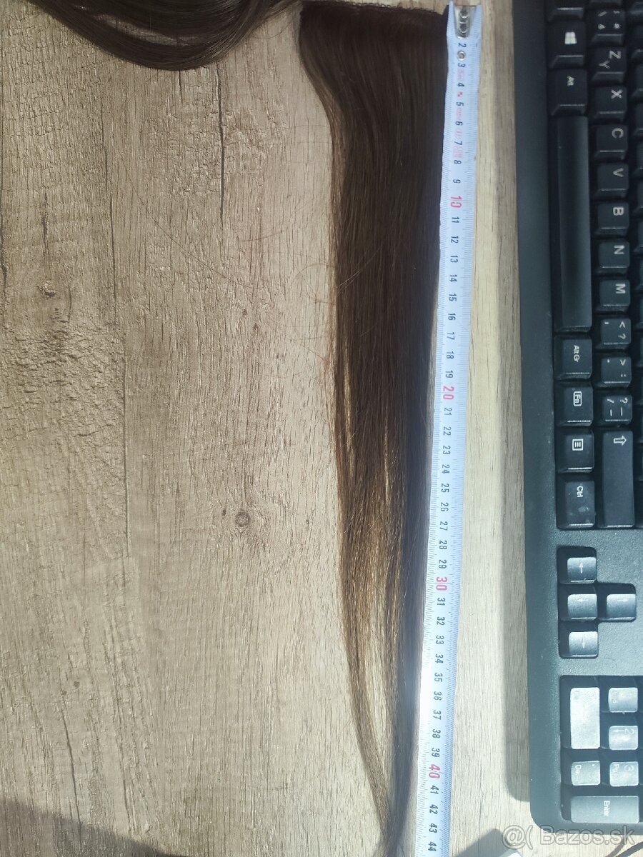 100% human hair príčesok - 10