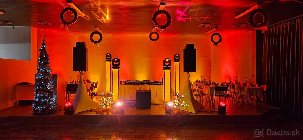 Predám 4x Moving Head 200w LED BSW - 10