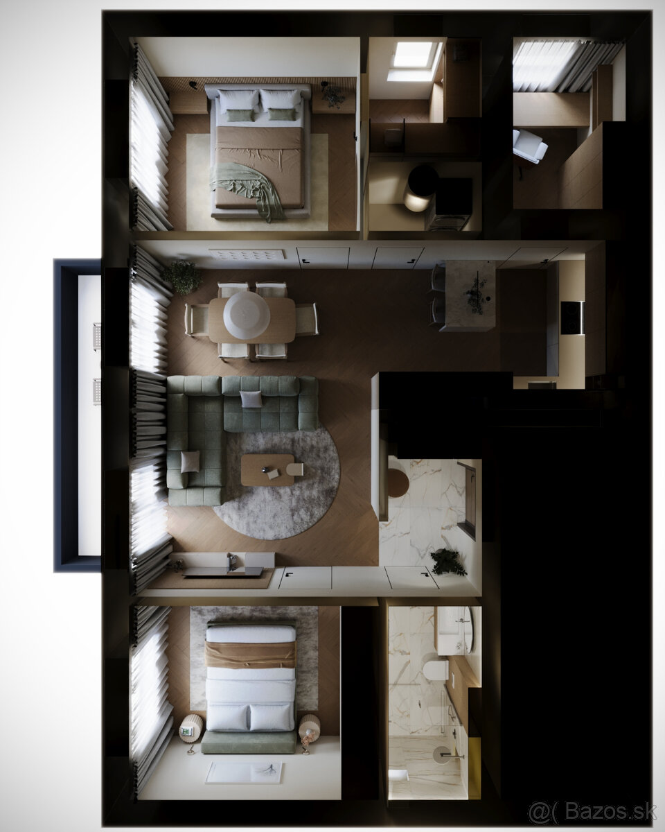 4 byty v centre - 10