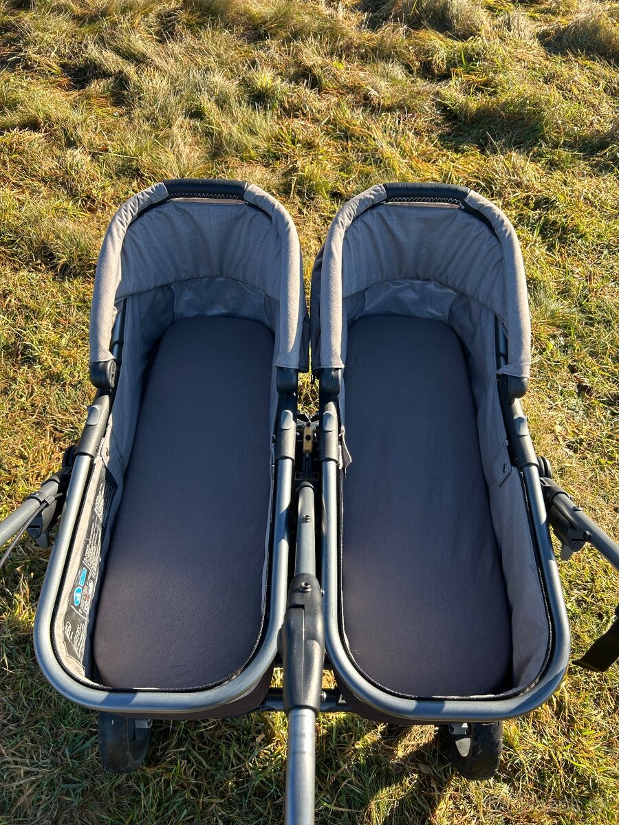 TFK duo combi kočík pre dvojičky / súrodenecký kočík - 10