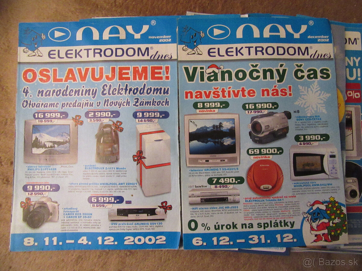 staré NAY letáky a časopisy GLOBTEL - 10