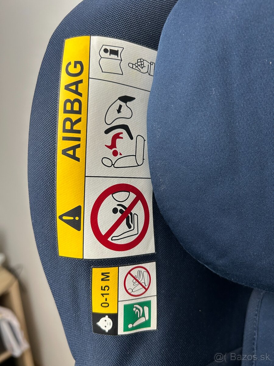 BRITAX Autosedačka Dualfix i-Size, Indigo Blue, 40-105cm - 10