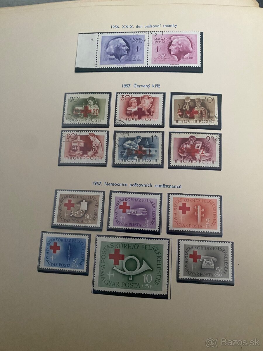 zbierka známok Maďarsko - 10