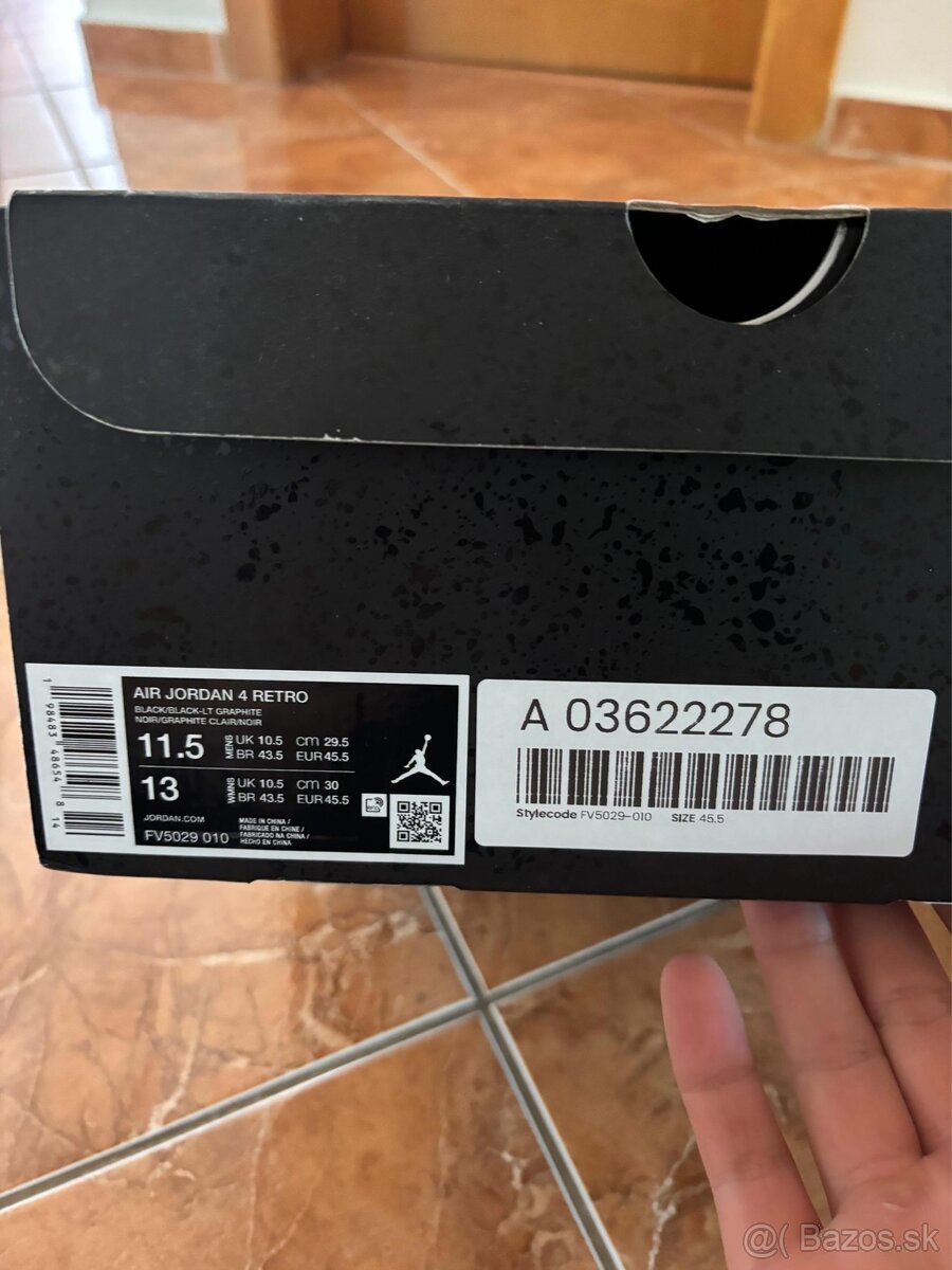 Jordan 4 black cat 2025 - 10