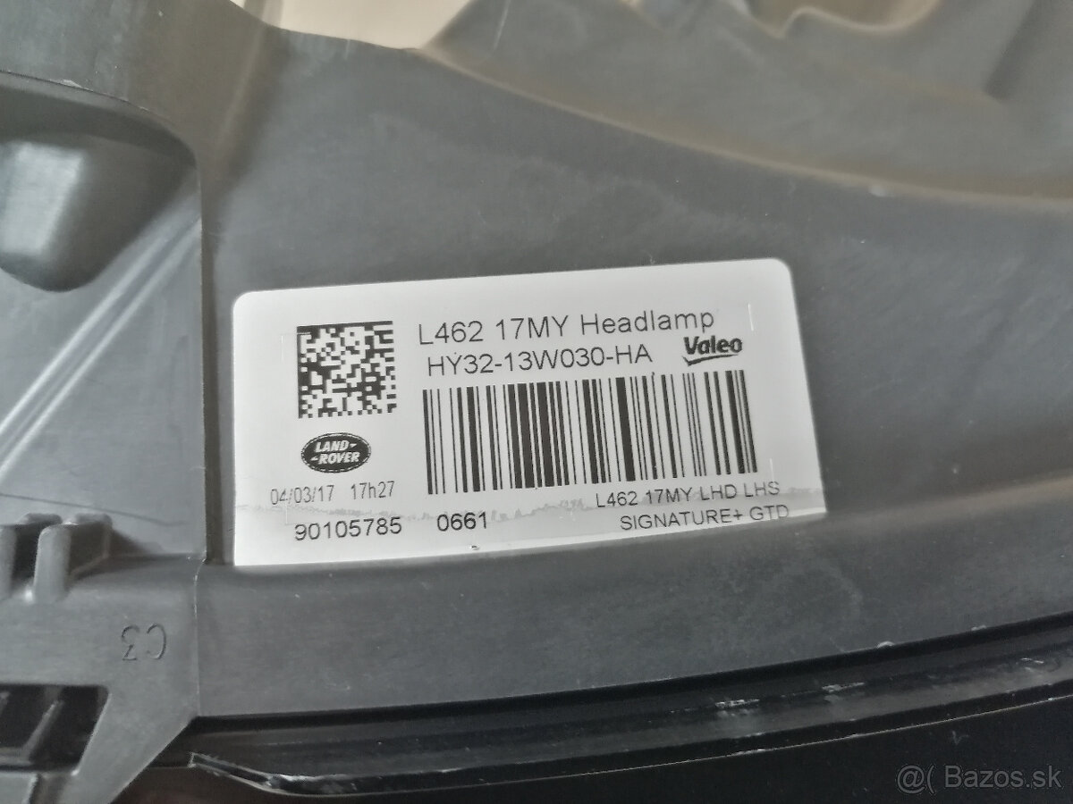 Land Rover Discovery 5 L462 levý FULL LED světlomet - 10