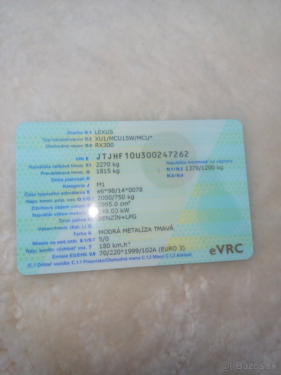 Lexus RX300 LPG automat - 10
