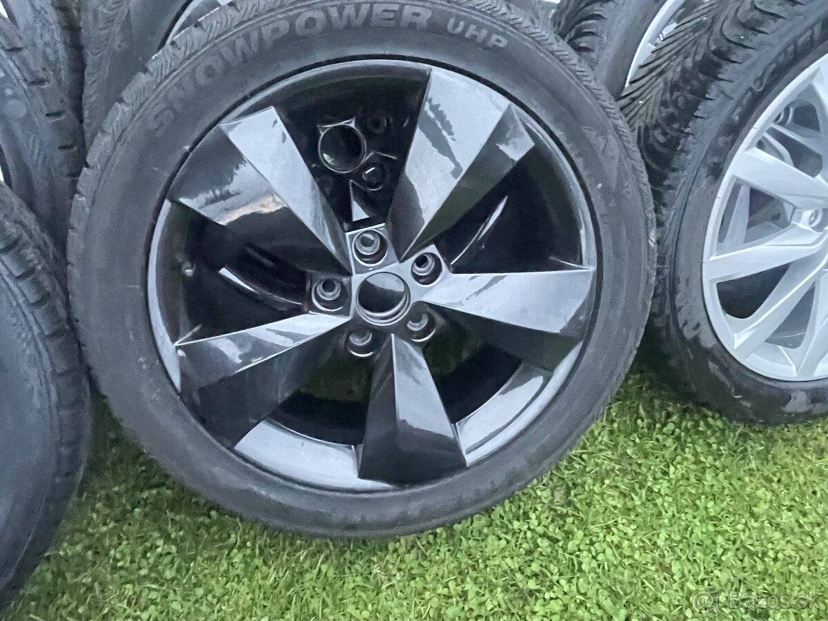 Orig disky 5x112 225 45 R17 205 50 R17 Zimne Skoda VW SEAT - 10