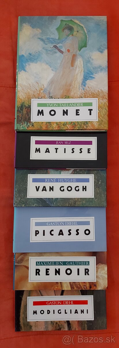 Van Gogh,Picasso, Monet, Matisse,Renoir, Modigliani kolekcia - 10