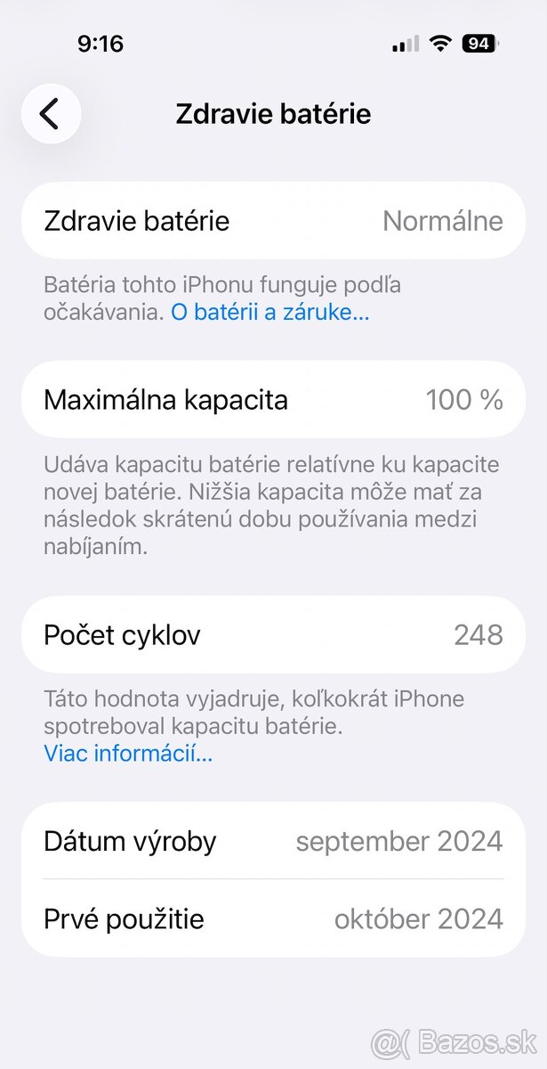 iPhone 16 Pro 128 GB čierny titán - 10