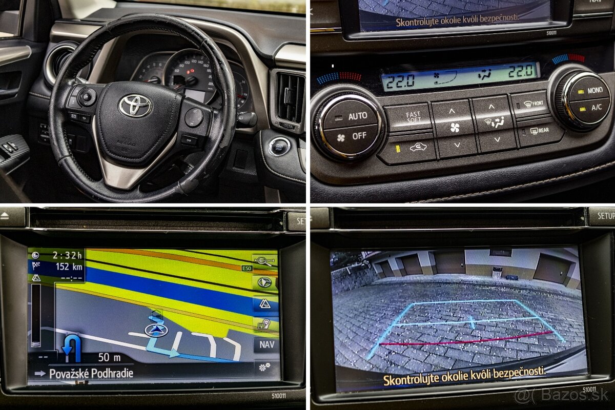 Toyota RAV4 2,2D 110kW 4x4 (nová STK, ťažné, kamera,keyless) - 10